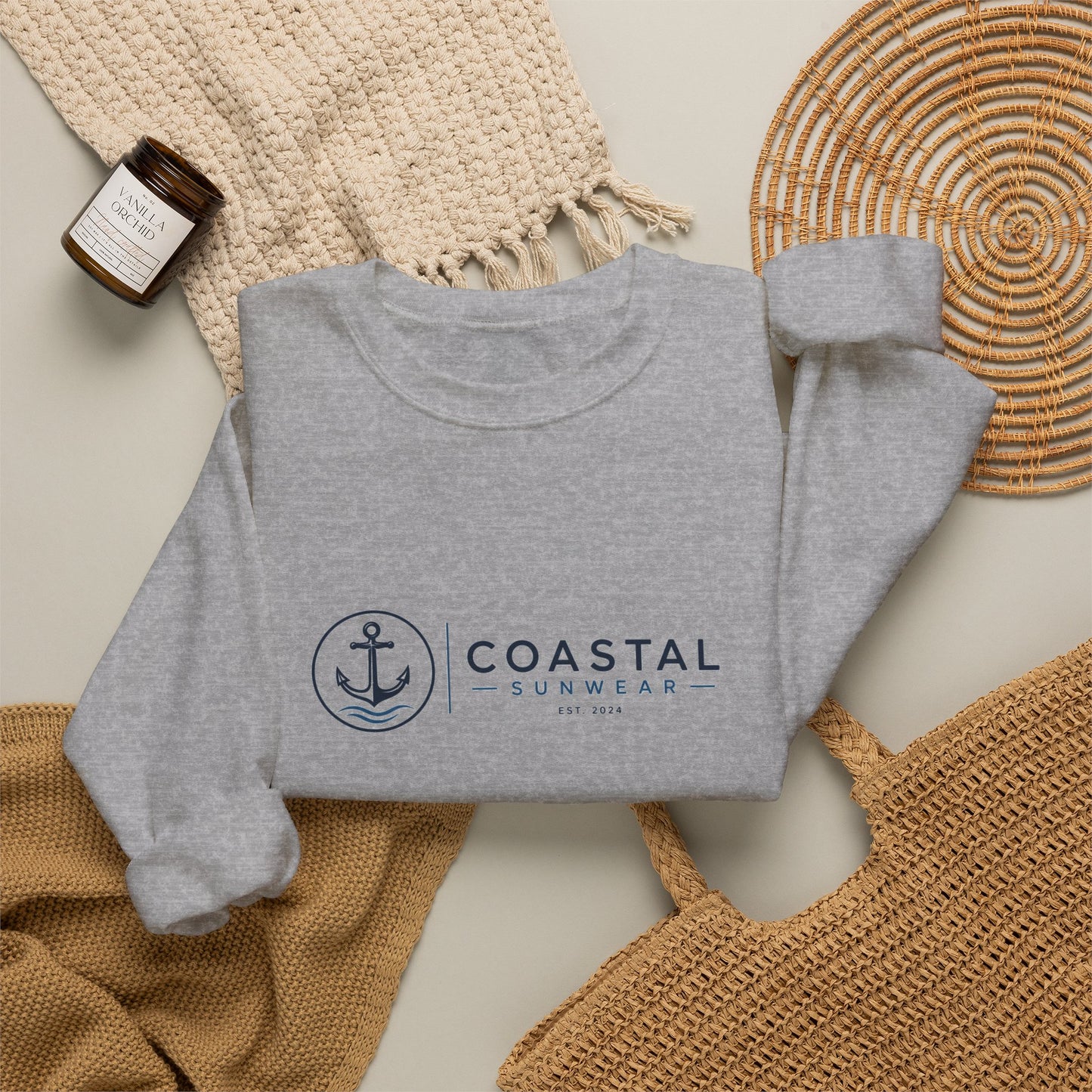 Coastal Crewneck Gildan Sweatshirt