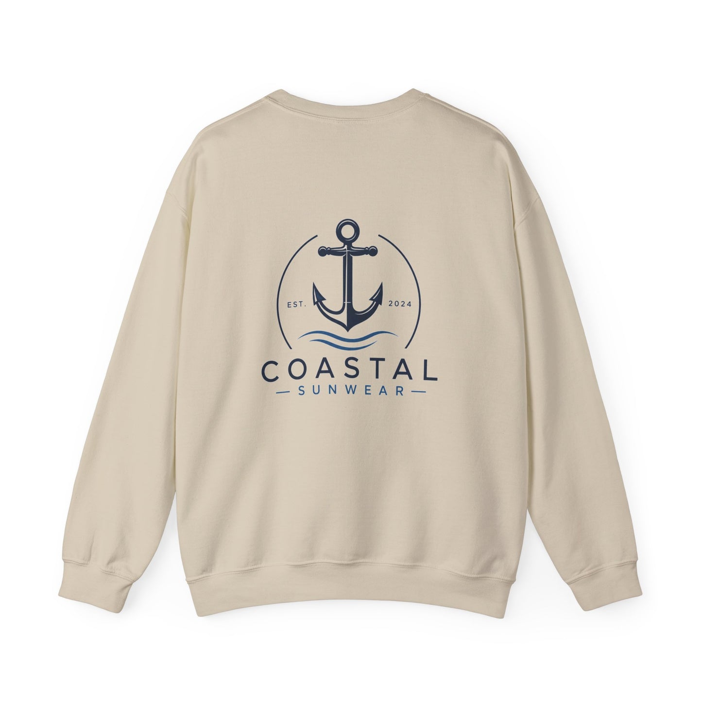 Coastal Crewneck Gildan Sweatshirt