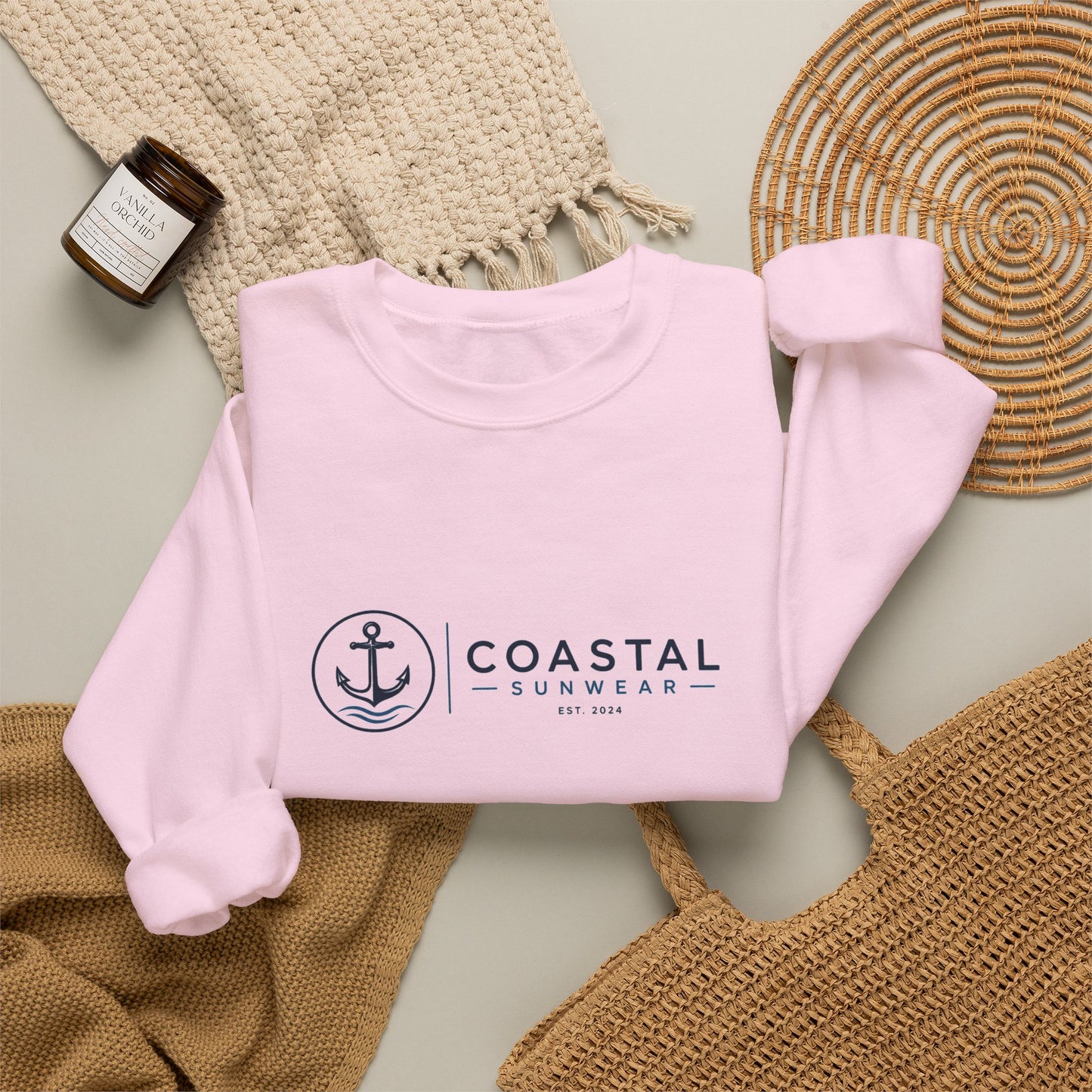 Coastal Crewneck Gildan Sweatshirt