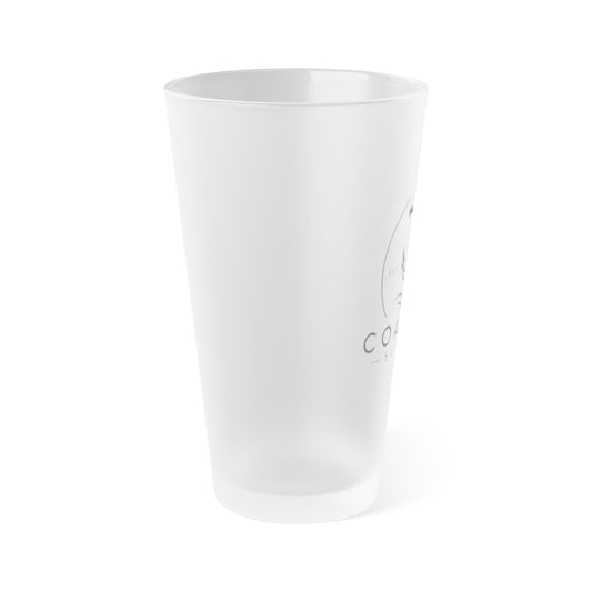 Coastal Sunwear Frosted Pint Glass, 16oz